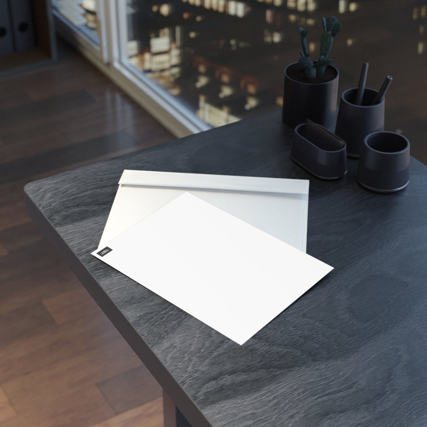 Custom Flat Card (Horizontal)