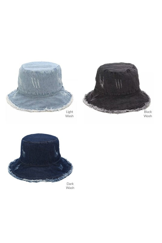 Fray Me Bucket Hat