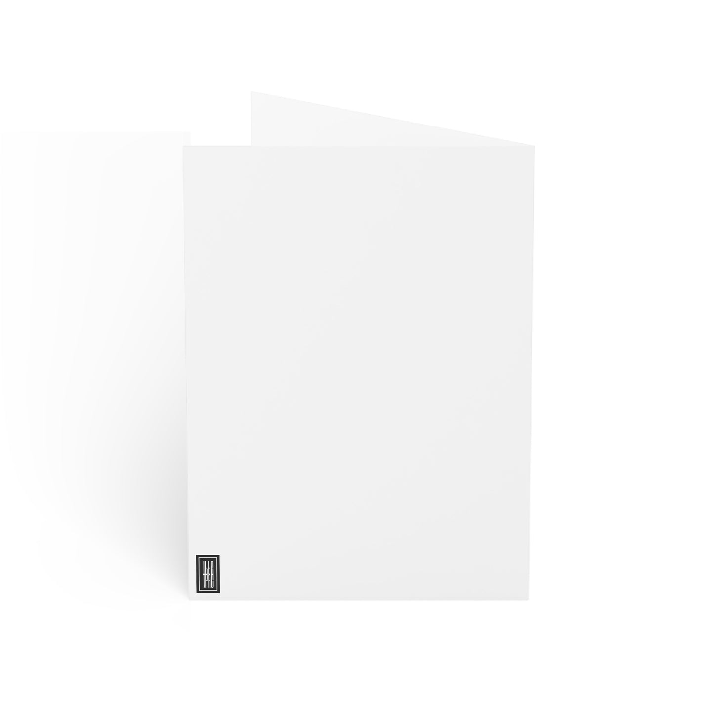 Custom Folded Card (Vertical)