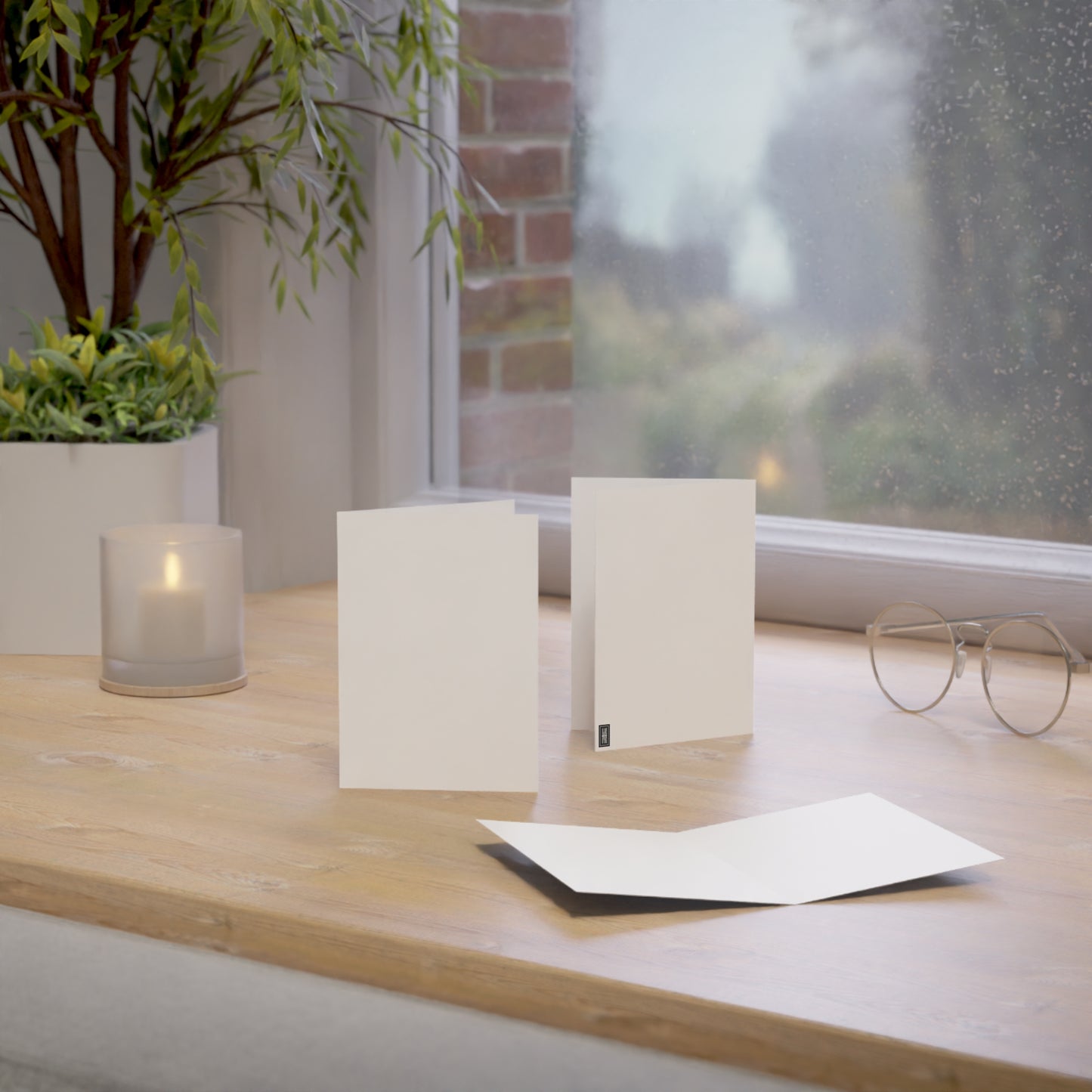 Custom Folded Card (Vertical)