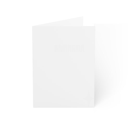 Custom Folded Card (Vertical)