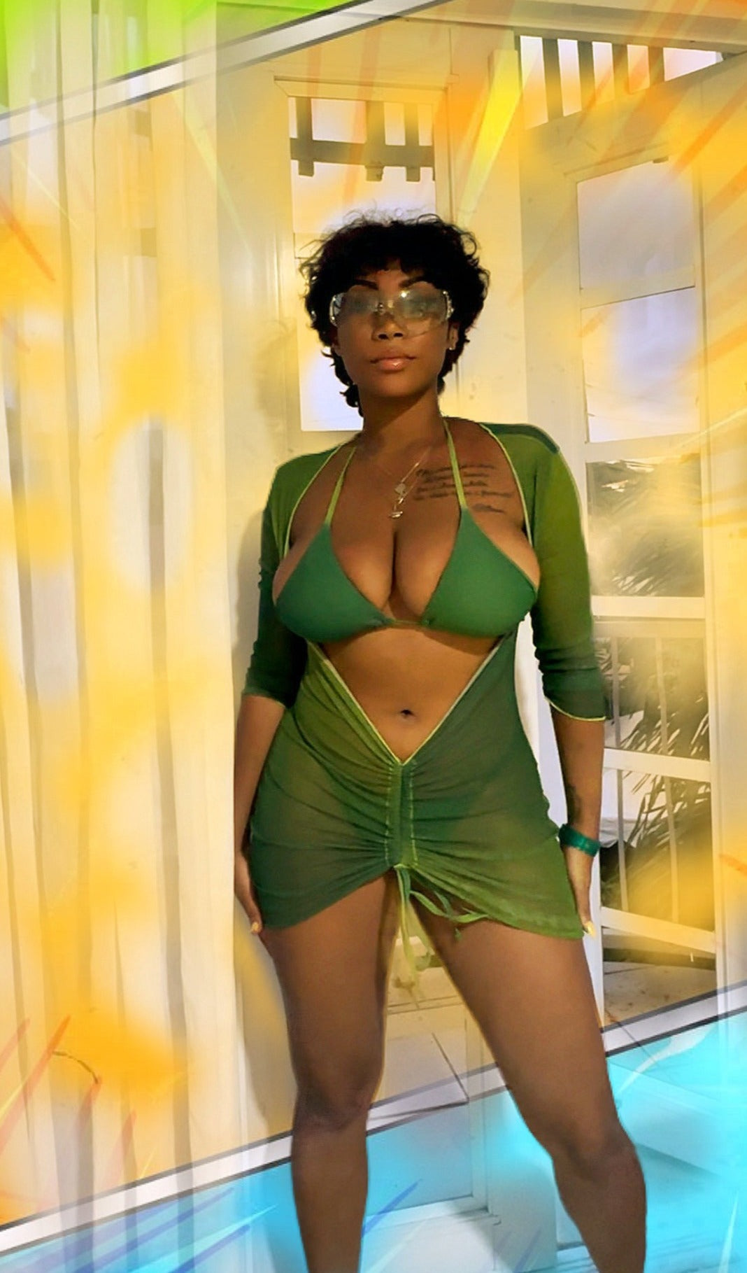 Gros Islet Swimsuit Set