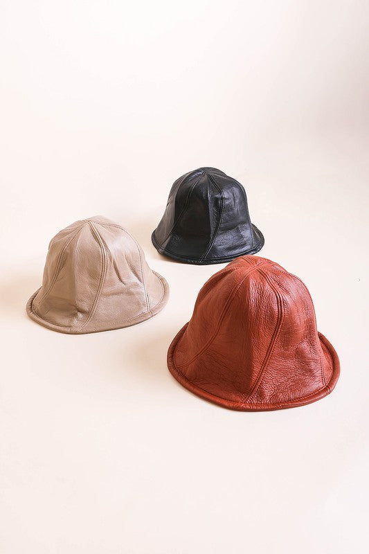 Twister Leather Bucket