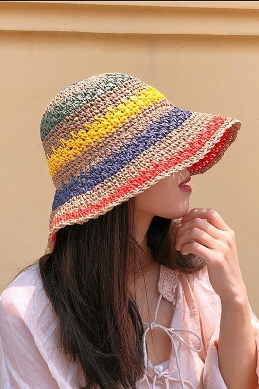 Prismatic Sun Hat